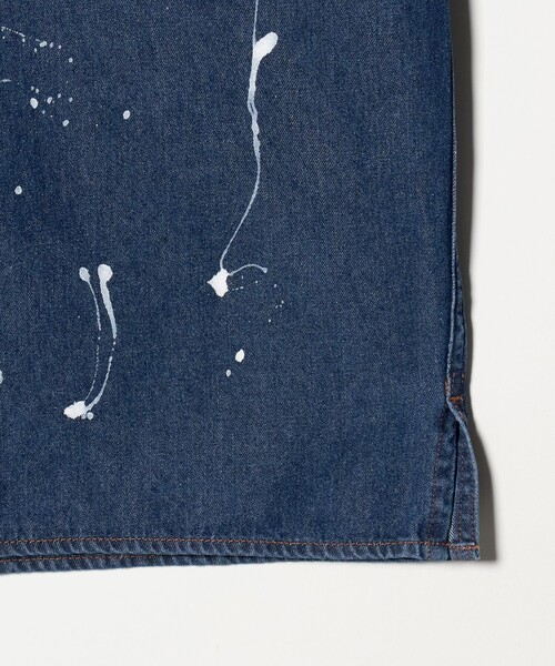 UNITED ARROWS(ユナイテッドアローズ)の「【別注】<WESCOT>スプラッシュ ペイント デニム シャツ(シャツ/ブラウス・メンズ・コバルトブルー・S/M/L/XL)」の11枚目の写真