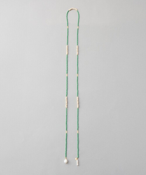 Jouete（ジュエッテ）の「[ラリエット] パール×ビーズ（ネックレス・レディース・イエローゴールド・FREE）」の3枚目の写真