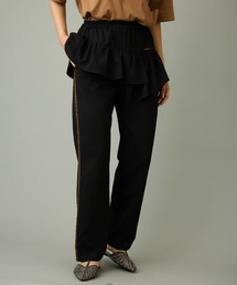 FLUMOR（フラマー）の「フリルリラックスパンツ（スラックス）」