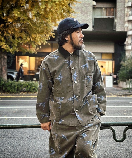 Dickies × NATAL DESIGN / BRIAN DECK JACKET（LUCKY SWALLOW