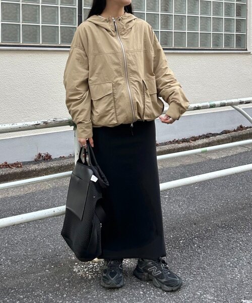 LIVETART(リヴェタート)の「《FRIPIER》ビッグマウンテンパーカー(ブルゾン・レディース・アンティークゴールド/ホワイト・FREE)」の15枚目の写真