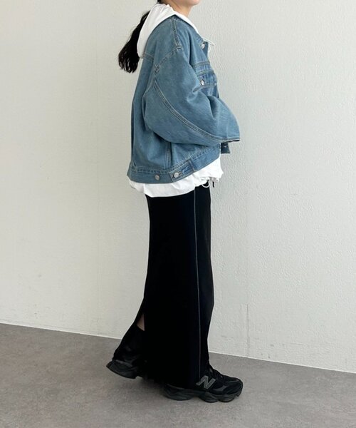 LIVETART(リヴェタート)の「《FRIPIER》ビッグマウンテンパーカー(ブルゾン・レディース・アンティークゴールド/ホワイト・FREE)」の20枚目の写真