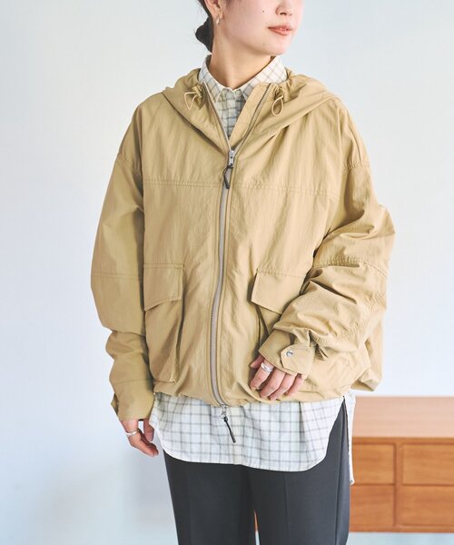 LIVETART(リヴェタート)の「《FRIPIER》ビッグマウンテンパーカー(ブルゾン・レディース・アンティークゴールド/ホワイト・FREE)」の18枚目の写真