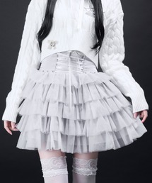 AVENCHUMU（アバンチュウム）の「Studded corset tutu skirt（スカート）」
