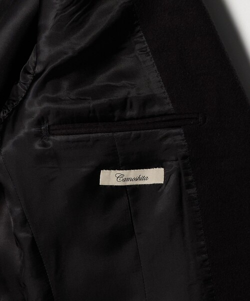 Camoshita（カモシタ）の「＜Camoshita＞モールスキン シングル 2ボタン テーラードジャケット（テーラードジャケット・メンズ・ブラック・46/48）」の10枚目の写真