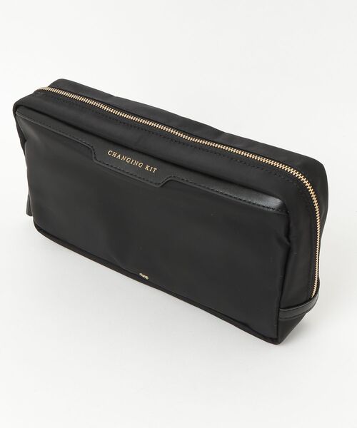 ANYA HINDMARCH（アニヤハインドマーチ）の「ANYA HINDMARCH Baby Bag in ECONYL regenerated Nylon with Calf アニヤハインドマーチ ショルダーバッグ（ショルダーバッグ・レディース・ブラック・FREE）」の7枚目の写真