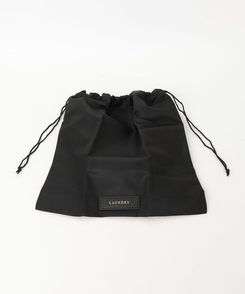 ANYA HINDMARCH（アニヤハインドマーチ）の「ANYA HINDMARCH Baby Bag in ECONYL regenerated Nylon with Calf アニヤハインドマーチ ショルダーバッグ（ショルダーバッグ・レディース・ブラック・FREE）」の11枚目の写真