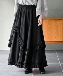 rps | フリルアシメトリーレイヤースカート(スカート)