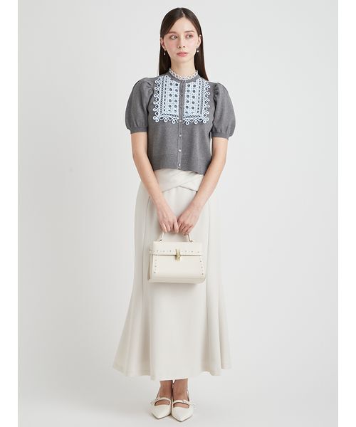 CELFORD(セルフォード)の「【UVカット】ビブヨークレースカーディガン(カーディガン/ボレロ・レディース・ブラック/グレー・F)」の19枚目の写真