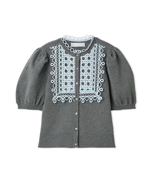 CELFORD(セルフォード)の「【UVカット】ビブヨークレースカーディガン(カーディガン/ボレロ・レディース・ブラック/グレー・F)」の20枚目の写真