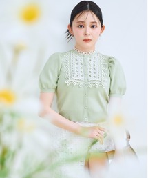 CELFORD（セルフォード）の「CELFORD ペプラムニットカーディガン