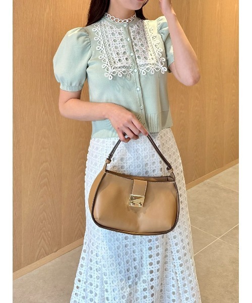 CELFORD(セルフォード)の「【UVカット】ビブヨークレースカーディガン(カーディガン/ボレロ・レディース・ブラック/グレー・F)」の8枚目の写真