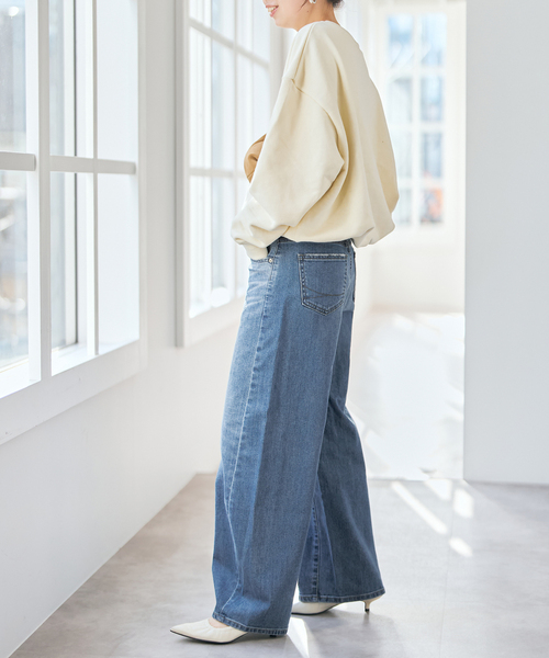 追加》SOMETHING / サムシング 別注 NEW HANA CURVE TAPERED*（デニム