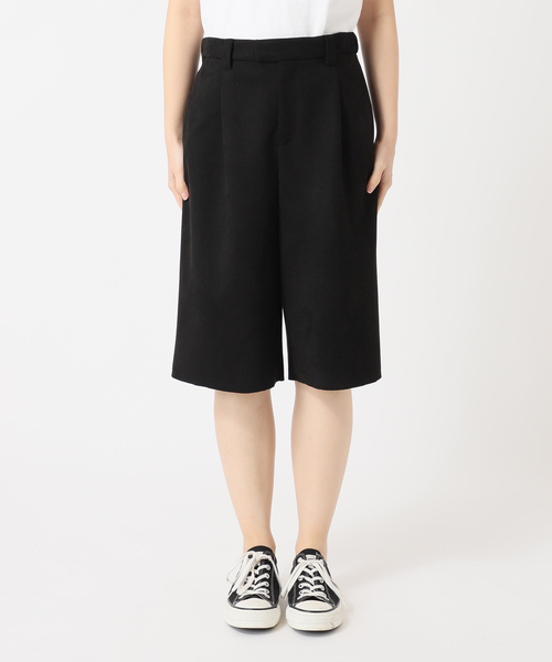 CITYSHOP（シティーショップ）の「FAUX SUEDE SHORTS：ハーフパンツ（その他パンツ・レディース・ブラック/グレー・38/36）」の10枚目の写真