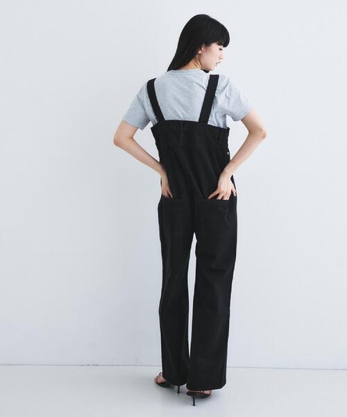 NEEDBY heritage(ニードバイヘリテージ)の「NEEDBY heritage|CROPPED TEE(Tシャツ/カットソー・レディース・グレー/ホワイト・00)」の8枚目の写真
