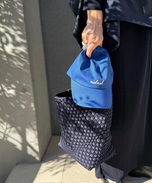 NOLLEY’S(ノーリーズ)の「【nolnol/ノルノル】ロゴ刺繍キャップ(キャップ・レディース・ブラウン/ブルー/アイボリー・FREE)」の3枚目の写真