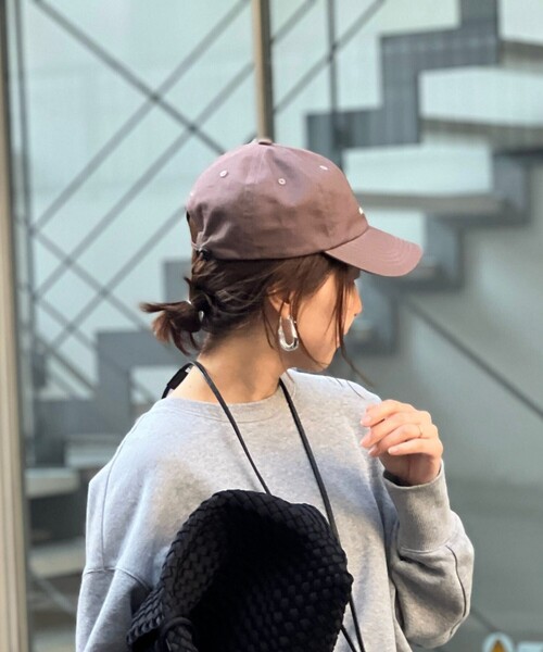 NOLLEY’S(ノーリーズ)の「【nolnol/ノルノル】ロゴ刺繍キャップ(キャップ・レディース・ブラウン/ブルー/アイボリー・FREE)」の22枚目の写真