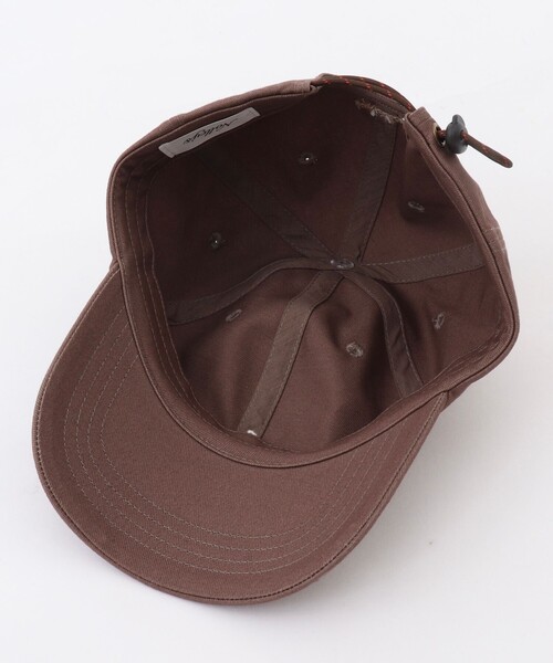 NOLLEY’S(ノーリーズ)の「【nolnol/ノルノル】ロゴ刺繍キャップ(キャップ・レディース・ブラウン/ブルー/アイボリー・FREE)」の8枚目の写真