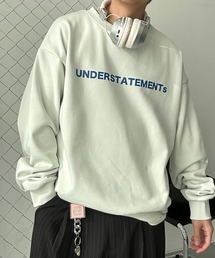 UNDERSTATEMENTs | 【ユニセックス】ロゴベーシックスウェット(スウェット)