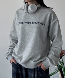 UNDERSTATEMENTs（アンダーステイトメント）の「【ユニセックス】ロゴベーシックスウェット（スウェット）」