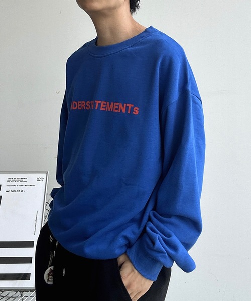 UNDERSTATEMENTs（アンダーステイトメント）の「【ユニセックス】ロゴベーシックスウェット（スウェット・メンズ・ライトグレー/ブラウン/レッド/オレンジ/ネイビー/チャコールグレー/オフホワイト/ブルー/ライトブルー/ブラック・MEDIUM/LARGE）」の18枚目の写真