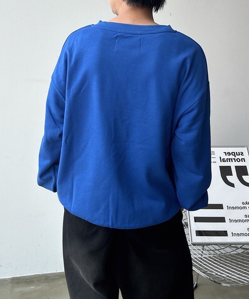 UNDERSTATEMENTs（アンダーステイトメント）の「【ユニセックス】ロゴベーシックスウェット（スウェット・メンズ・ライトグレー/ブラウン/レッド/オレンジ/ネイビー/チャコールグレー/オフホワイト/ブルー/ライトブルー/ブラック・MEDIUM/LARGE）」の17枚目の写真