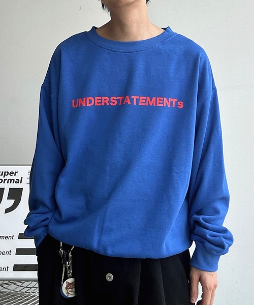 UNDERSTATEMENTs（アンダーステイトメント）の「【ユニセックス】ロゴベーシックスウェット（スウェット・メンズ・ライトグレー/ブラウン/レッド/オレンジ/ネイビー/チャコールグレー/オフホワイト/ブルー/ライトブルー/ブラック・MEDIUM/LARGE）」の11枚目の写真