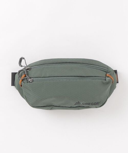 GREGORY(グレゴリー)の「ナノウエストパックミニ NANO WAISTPACK MINI テレイングリーン(ボディバッグ/ウエストポーチ・メンズ・グリーン系・ONE SIZE)」の1枚目の写真
