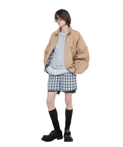 DAIRIKU(ダイリク)の「Jude Big Sleeve Swing Top(ブルゾン・メンズ・ネイビー/ベージュ・L/M)」の3枚目の写真