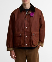 PS Paul Smith（ピーエスポールスミス）の「【Barbour】BARBOUR×PAUL SMITH key transport wax jacket / MWX2610（ブルゾン）」