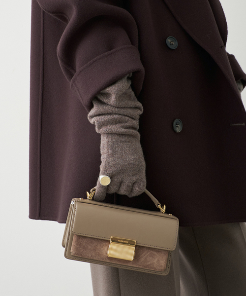 Deuxieme Classe(ドゥーズィエムクラス)の「【DARKPARK/ダークパーク】WOOL GLOVES(手袋・レディース・モカ・FREE)」の1枚目の写真