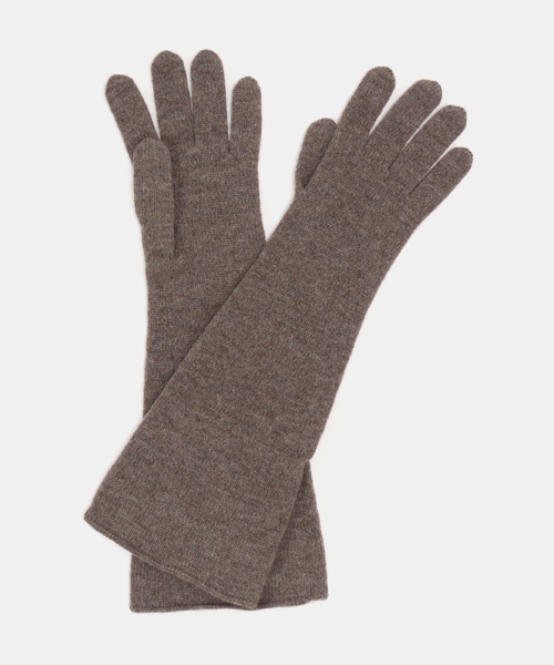 Deuxieme Classe(ドゥーズィエムクラス)の「【DARKPARK/ダークパーク】WOOL GLOVES(手袋・レディース・モカ・FREE)」の4枚目の写真