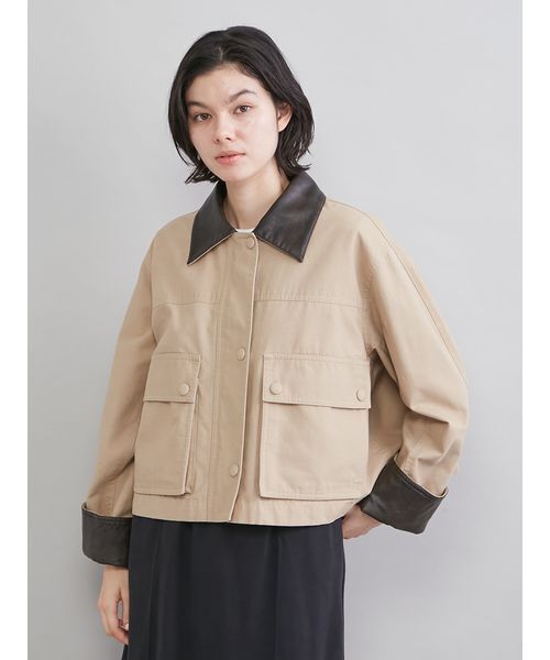 ショートテントシルエットハンティングジャケット（ミリタリー