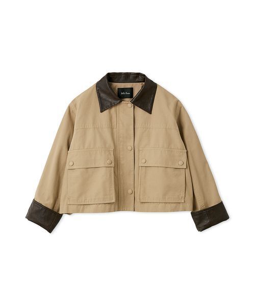 ショートテントシルエットハンティングジャケット（ミリタリー