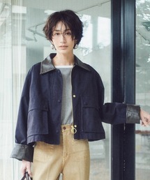 ショートテントシルエットハンティングジャケット