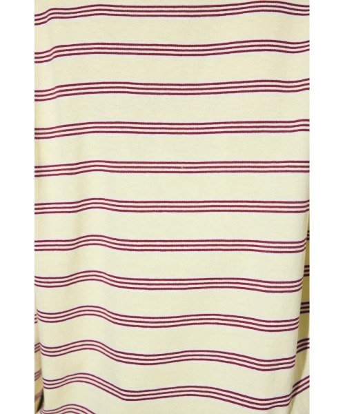 AZUL by moussy（アズールバイマウジー）の「マルチボーダー長袖トップス（Tシャツ/カットソー・レディース・ブラック系その他/ブルー系その他/イエロー系その他・FREE）」の19枚目の写真