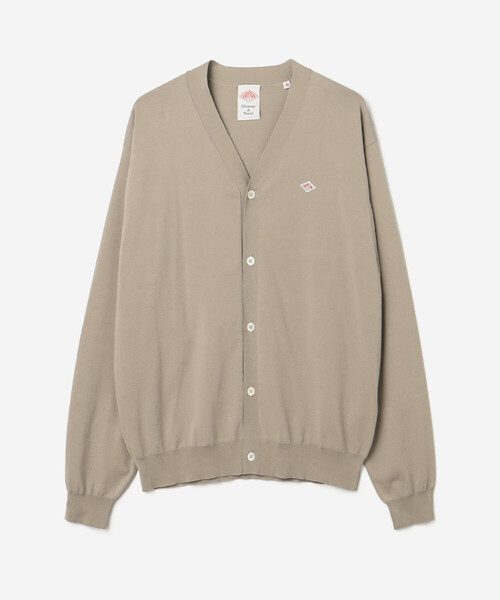 DANTON(ダントン)の「DANTON | ジャージーニット Vネックカーディガン MEN(カーディガン/ボレロ・メンズ・ブラック/ブラウン系その他2/グレー/ブルー・40/42/44)」の3枚目の写真