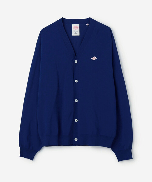 DANTON(ダントン)の「DANTON | ジャージーニット Vネックカーディガン MEN(カーディガン/ボレロ・メンズ・ブラック/ブラウン系その他2/グレー/ブルー・40/42/44)」の4枚目の写真