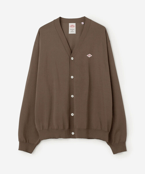 DANTON(ダントン)の「DANTON | ジャージーニット Vネックカーディガン MEN(カーディガン/ボレロ・メンズ・ブラック/ブラウン系その他2/グレー/ブルー・40/42/44)」の5枚目の写真