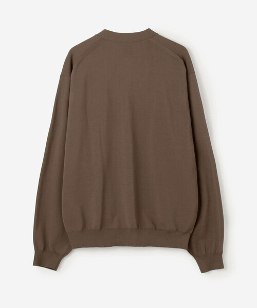 DANTON(ダントン)の「DANTON | ジャージーニット Vネックカーディガン MEN(カーディガン/ボレロ・メンズ・ブラック/ブラウン系その他2/グレー/ブルー・40/42/44)」の6枚目の写真