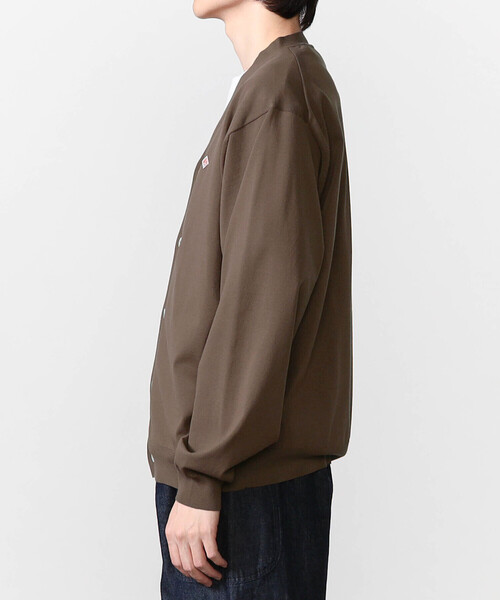 DANTON(ダントン)の「DANTON | ジャージーニット Vネックカーディガン MEN(カーディガン/ボレロ・メンズ・ブラック/ブラウン系その他2/グレー/ブルー・40/42/44)」の12枚目の写真