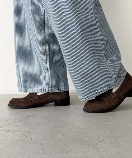 CANAL JEAN（キャナルジーン）の「El mar　スウェードローファー（ローファー・レディース・ブラウン/ベージュ・24/23.5/24.5）」の5枚目の写真