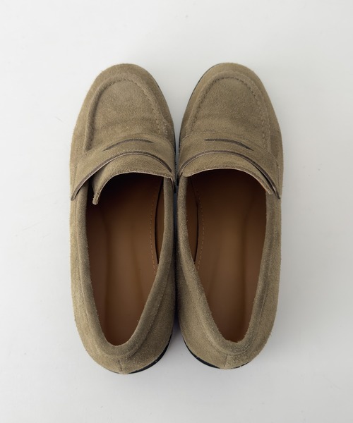 CANAL JEAN（キャナルジーン）の「El mar　スウェードローファー（ローファー・レディース・ブラウン/ベージュ・24/23.5/24.5）」の9枚目の写真