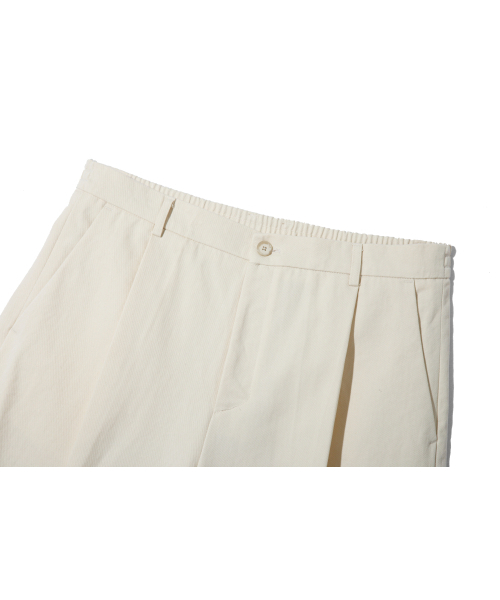 BASEMOMENT(ベースモーメント)の「ロングワイドチノバミューダパンツクリーム(その他パンツ・メンズ・その他・MEDIUM/LARGE/X-LARGE)」の11枚目の写真