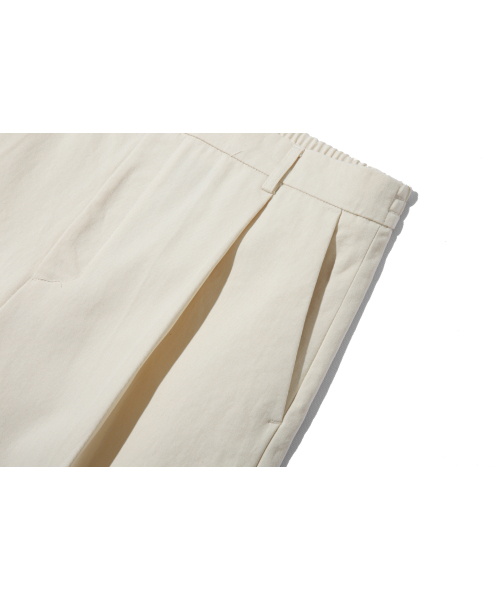 BASEMOMENT(ベースモーメント)の「ロングワイドチノバミューダパンツクリーム(その他パンツ・メンズ・その他・MEDIUM/LARGE/X-LARGE)」の12枚目の写真