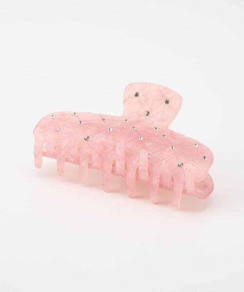 INGNI(イング)の「ビジューヘアクリップ(その他ヘアアクセサリー・レディース・オフホワイト/ピンク・ONE SIZE)」の4枚目の写真
