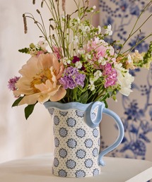 Cath Kidston（キャスキッドソン）の「ブルー ボウ ジャグ フラワーベース Posey spot（フラワーベース）」