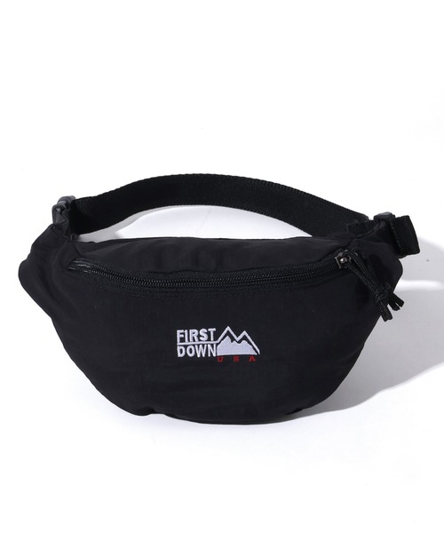 FIRST DOWN(ファーストダウン)の「【FIRST DOWN/ファーストダウン】LIGHT MINI BODYBAG/軽量ミニボディバッグ(ボディバッグ/ウエストポーチ・メンズ・ブラック・FREE)」の8枚目の写真
