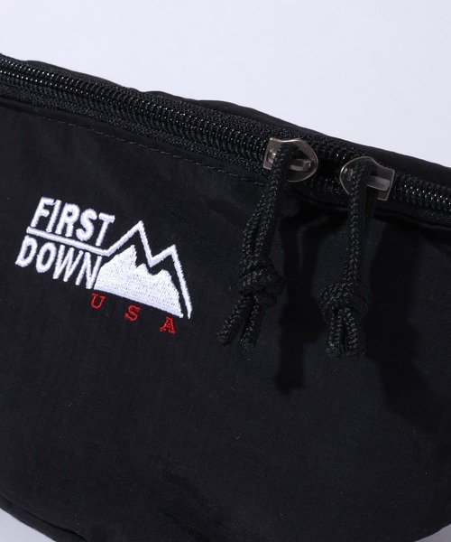 FIRST DOWN(ファーストダウン)の「【FIRST DOWN/ファーストダウン】LIGHT MINI BODYBAG/軽量ミニボディバッグ(ボディバッグ/ウエストポーチ・メンズ・ブラック・FREE)」の15枚目の写真