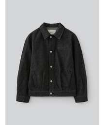 FABREGAT（ファブレガ）の「ロウシンチバッグデニムトラッカージャケット(ブラック)（デニムジャケット）」